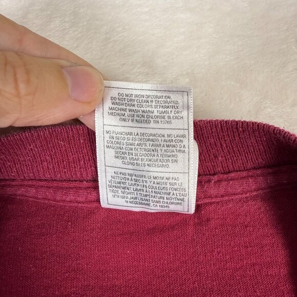 Vintage Galena Illinois Graphic T-Shirt Red Unisex XL Single Stitch Eagle Travel - Picture 5 of 7